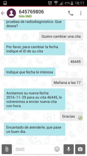 Chatbots inteligentes para gestionar citas de hospital