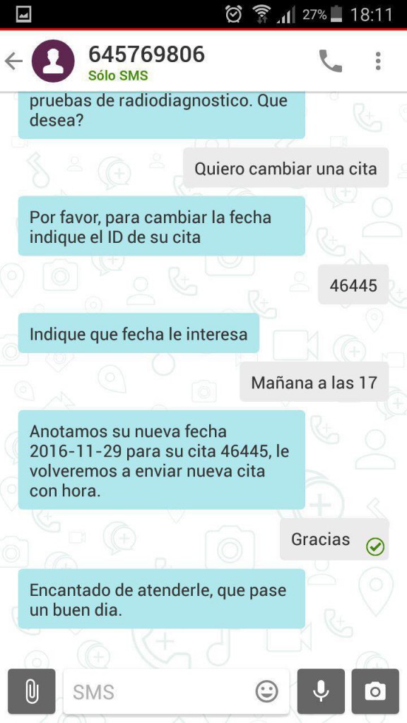 atención cliente chat bot